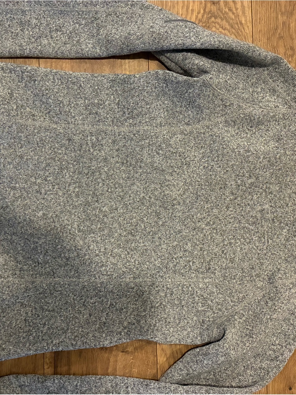Patagonia Gray Heather Full-Zip Teddy Fleece Jacket - Picture 3 of 3